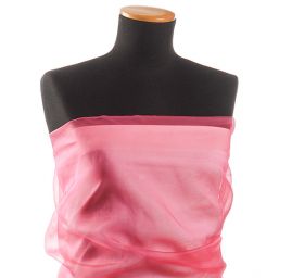 Organza jednobarevná neonově růžová
