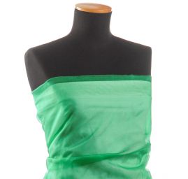 Organza jednofarebná trávovo zelená
