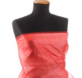 Organza jednobarevná malinová
