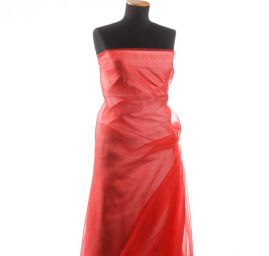 Organza jednobarevná malinová