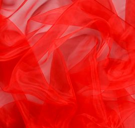 Organza jednobarevná malinová