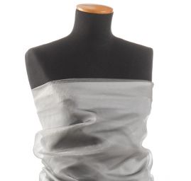 Organza jednobarevná šedá II. jakost