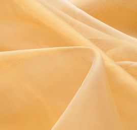 Organza s olůvkem ve zlaté barvě