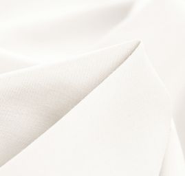 Pružná látka bavlna směs slonová kost