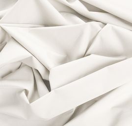 Pružná látka bavlna směs slonová kost