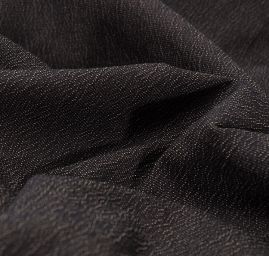 Riflovina pružná melír černá/krémová