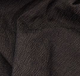 Riflovina pružná melír černá/krémová