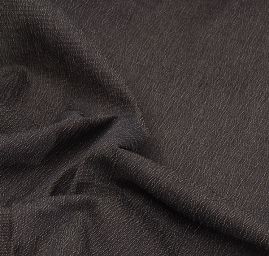 Riflovina pružná melír černá/krémová