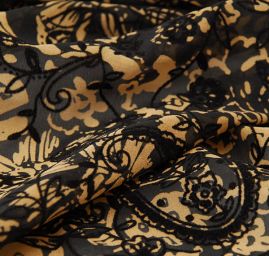 Šifon sametový květ