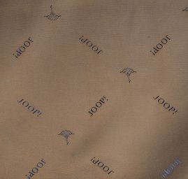 Podšívka žakárová JOOP šanžán zlatomodrá JOOP