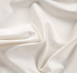 Bavlněná látka keprová vazba slonová kost