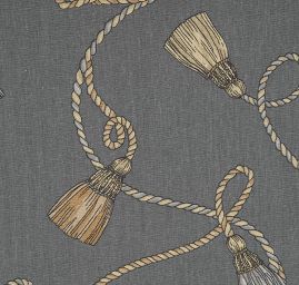 Bavlněná látka se vzorem střapců