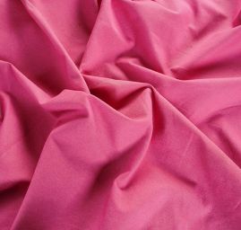 Riflovina pružná pastel tmavě růžová II.jakost