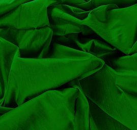 Šantung hedvábí zelený