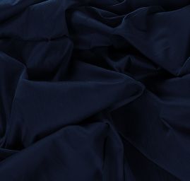 Šantung hedvábí tm.modrý