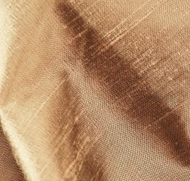 Dupion hedvábí béžovohnědý šanžán