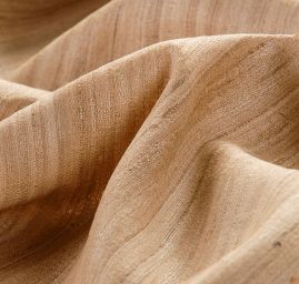 Buretové hedvábí jemné režná/hnědá