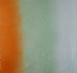 Šifon duhový skořicový/zelený/sv. modrý