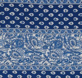 Viskozová šatová látka květinový vzor proužků