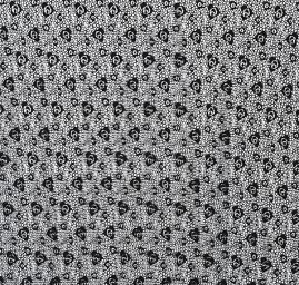 Krajka hrubá imitace háčkované krajky černá