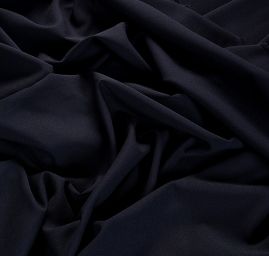 Pružná tkaná podšívka čierna