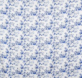 Hedvábný satén japonerie květinový vzor