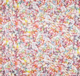 Hedvábný satén motiv malba akvarel