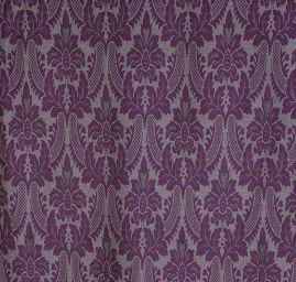 Replika historické tkaniny Rokoko fialová/růžová