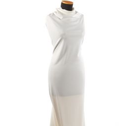 Středně sílný uplet matný povrch slonová kost