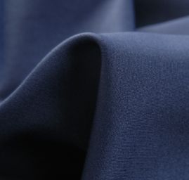 Pletenina úplet scuba crepe oboustranný tm.modrá/modrá