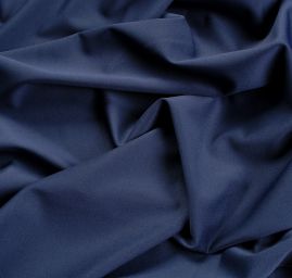 Pletenina úplet scuba crepe oboustranný tm.modrá/modrá