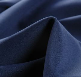 Pletenina úplet scuba crepe oboustranný tm.modrá/stř.modrá