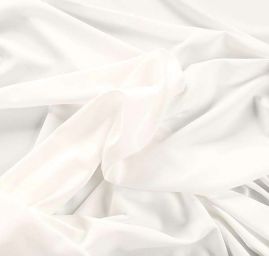 Žoržet šatový jemný imitace hedvábí smetanový II.jakost