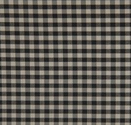 Podšívka jemná žakár polyester kostky černá/bílá