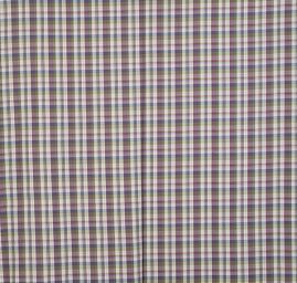 Bavlněná jemná látka vzor kostek oboustranná