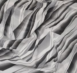 Jemný šifon z kolekce Black and White