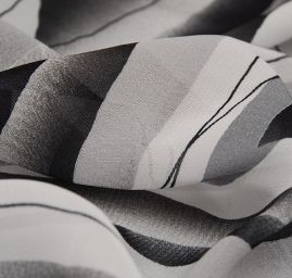 Jemný šifon z kolekce Black and White