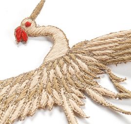 Zvířecí aplikace fénix hnědozlatý