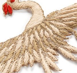 Zvířecí aplikace fénix hnědozlatý