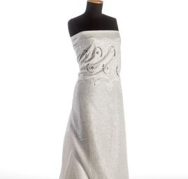 Madeira bavlněná květinový ornament