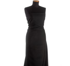 Obleková fraková látka  černá