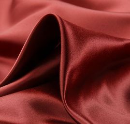 Satén nepružný duchesse lesklý bordó