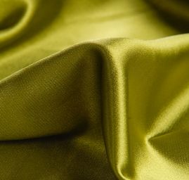 Satén pružný sytě zelený