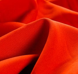 Kostýmová letní látka pastel skořicová  