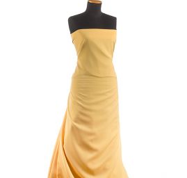 Kostýmová letní látka pastel žlutá