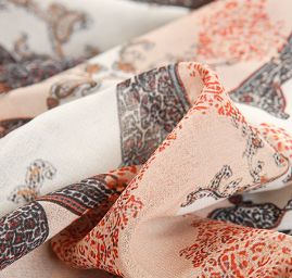 Žoržet digitální tisk žirafy