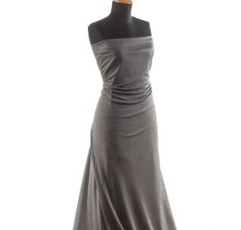 Úplet lamé šedostříbrná antracit