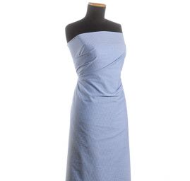 Bavlněná košilová látka drobný vzor