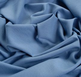 Len pružný viskoza směs modrá