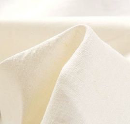 Len pružný viskoza směs barva slonová kost